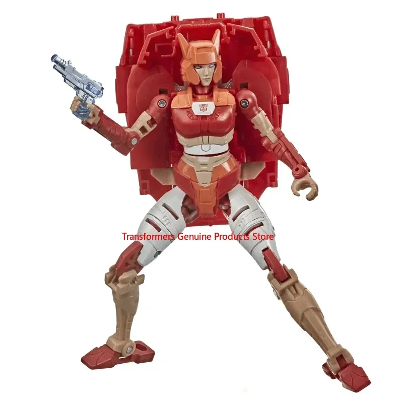 

In Stock Transformer Netflix Elita One Robot toy Animation figure Collections Birthday gift Automobile model Desktop ornaments