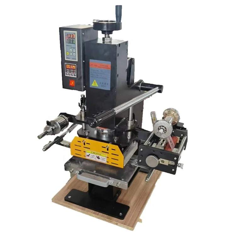 180 Hot Gold Foil Stamp Thermal Embossing Press Machine