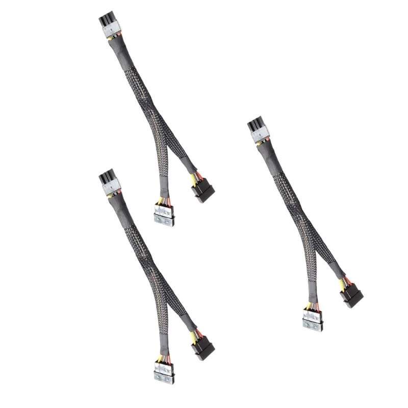 หนัก 8PIN ถึงสองเท่า 4PIN การถ่ายโอนสายเคเบิลอะแดปเตอร์ CPU แหล่งจ่ายไฟ CPU. 066A