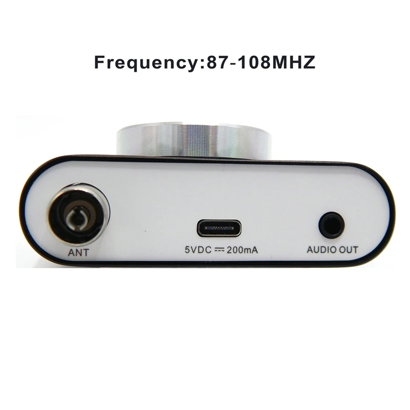 Mini Radio estéreo FM Digital Hifi utiliza Transistor de Chip SI4730 Global Universal búsqueda Manual o automática 64/76/87-108Mhz