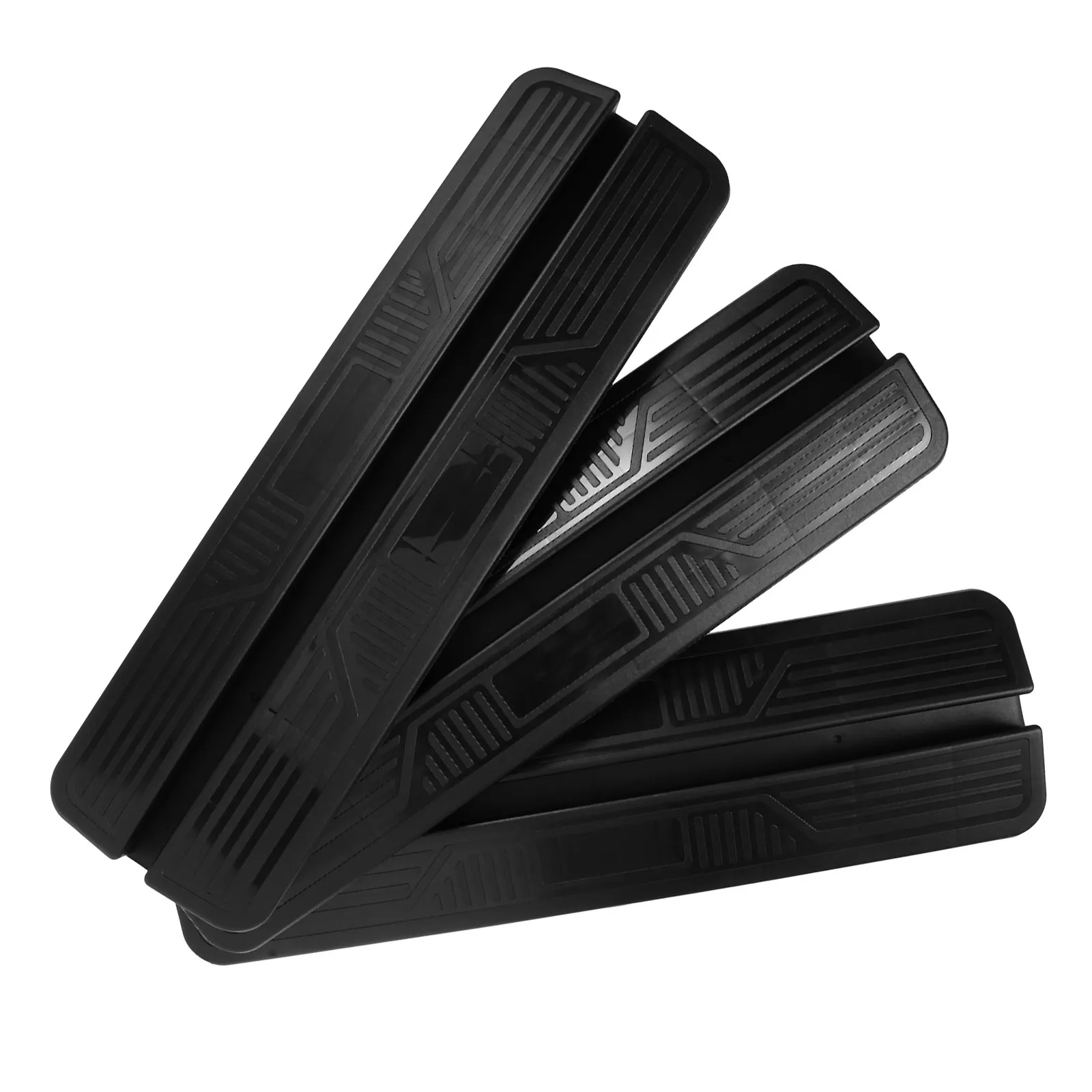 

Набор из 3 пластиковых пандусов для порогов: легкий, портативный, предотвращающий падения, для собак, детей и инвалидных колясок