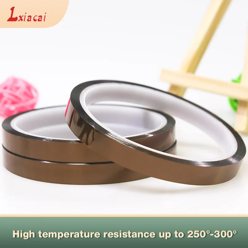 High Temperature Resistant BGA Tape Polyimide Adhesive Self-adhesive 3D Printing Board Protection 30M