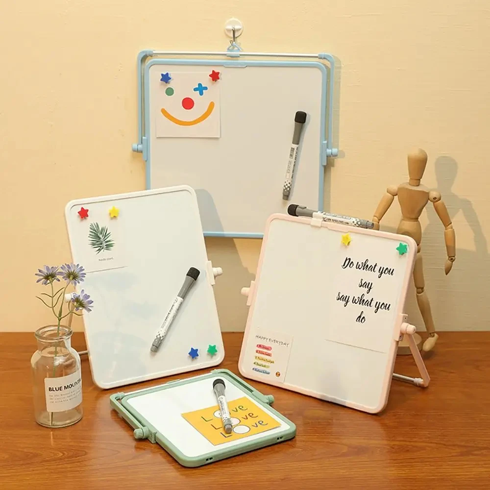Durable Magnetic Magnetic Whiteboard Double Sided Multi Size Planning Board Desktop/Hang Drawing/Writing/Message Memo Boards