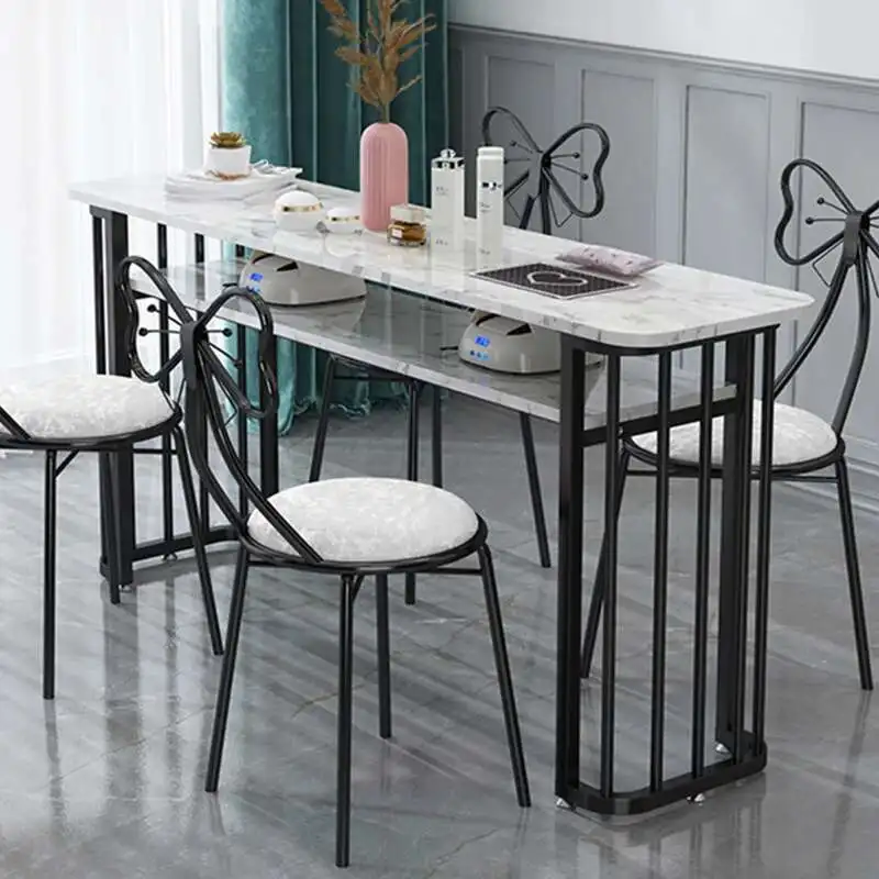 

Makeup Manicure Table Dressing Pedicure Beauty Salon Nail Tech Table Women Tavolo Manicure Beauty Furniture LJ50MT