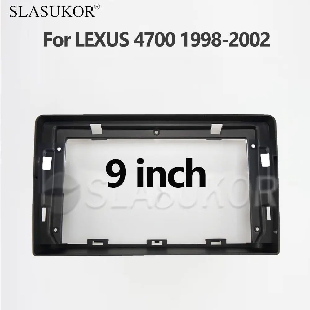 

9 inch For LEXUS 4700 1998 1999 2000 2001 2002 Wires Board Control Stereo Panel Dash Installation DVD Plastic Fascia Frame