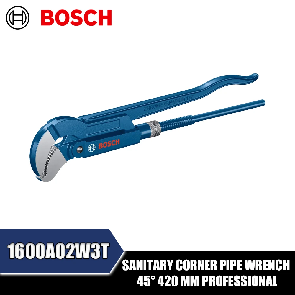BOSCH 1600A02W3T 1600A02W3V Sanitary Corner Pipe Wrench