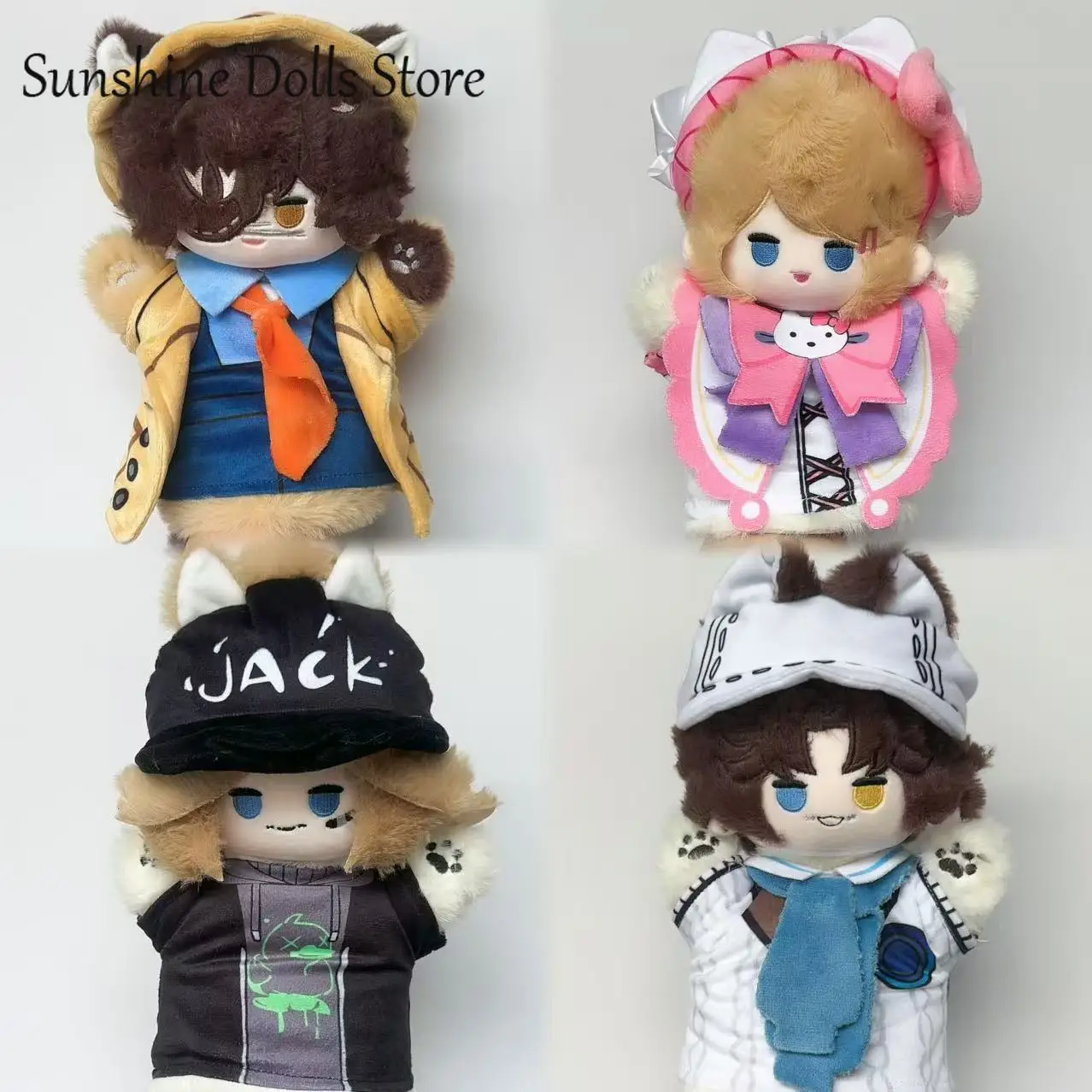 

Anime Game Identity V Jack Cartoon Soft Plush Doll Hand Puppet 25CM Cosplay Anime Maumet Figures Puppet Props Gifts