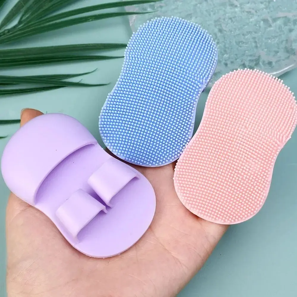 Mini escova de limpeza facial de silicone macio purificador facial limpeza profunda multifuncional escova de massagem de limpeza facial