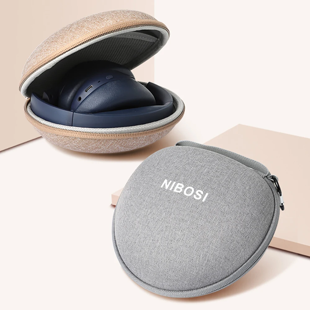 Hard EVA Storage Bag for IKF KING PRO QCY H3 PRO Soundcore Q20i Headphone Box for JBL 760NC 770NC Headset Travel Carrying Case