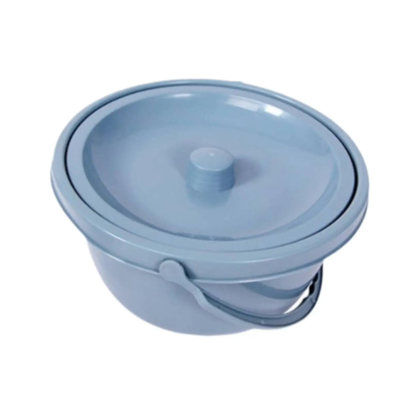 Portable Bedside Commode Bucket with Lid