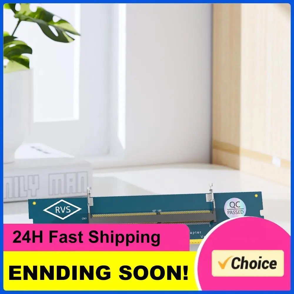 

Laptop SO DDR5 RAM To Desktop DDR5 U-DIMM Adapter DDR5 SO-DIMM Gaming Laptop RAM Memory Module DDR5 Memory RAM Adapter Card