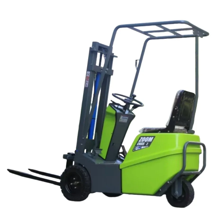 Small Electric Forklift Truck Bucket Type 500 kg Capacity New and Used for Retail Restaurants Machinery Repair Shops