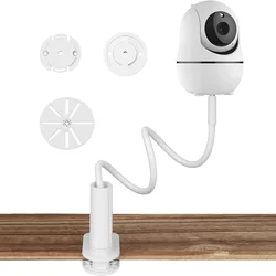 Home Camera Stand for Heyhome Xiaomi Tp-Link Tapo Igloo Cam Baby Monitor Clip Clamp Mount for Babycam General Gooseneck Holder