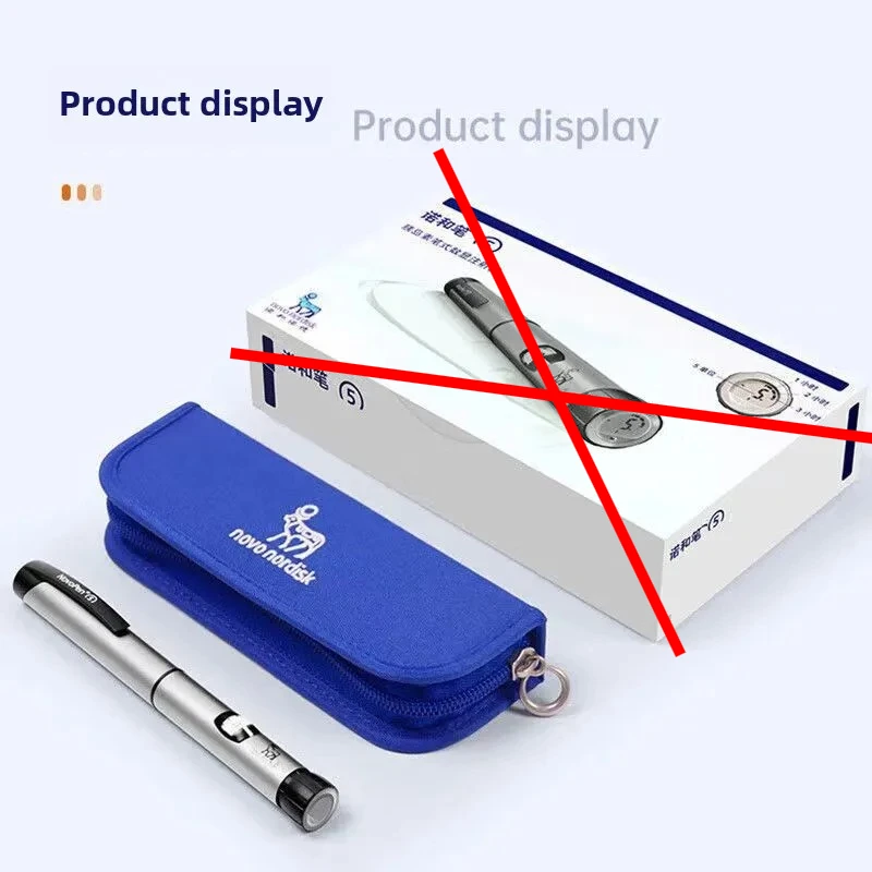 

Novopen5 Insulin Injection Pen Diabetes Novolin and Sharp Pen Syringe Precise Fine Tuning Syringe Pen(no box)