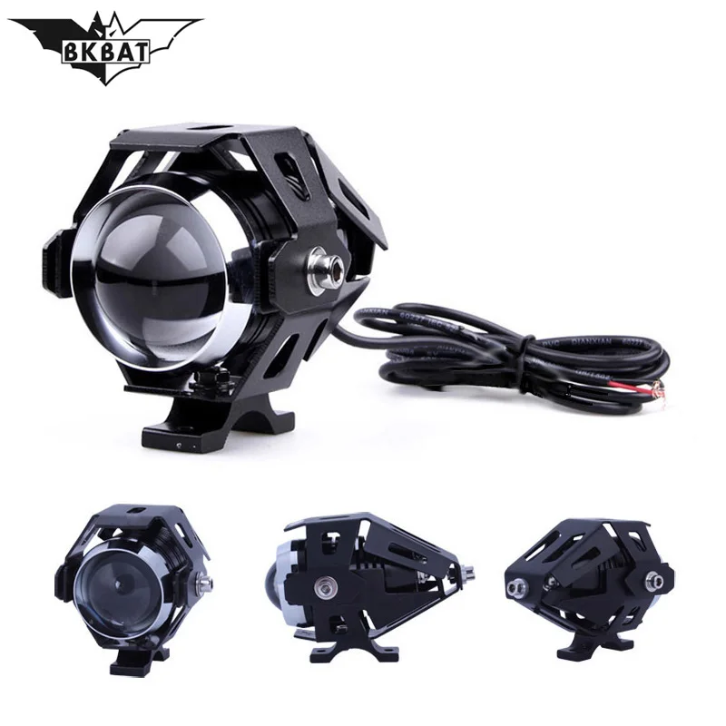 125W 12V Motorcycle LED Headlight Flash Waterproof MOTO Fog Spot Head Light Lamp FOR Yamaha mt 07 2019 yz250f Aprilia tuono