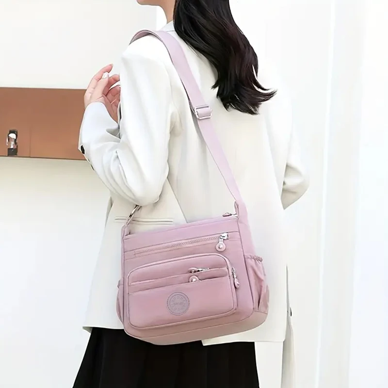 Neutral Crossbody Bags, Shoulder Bags, and Messenger Bags for Men and Women Are Suitable for Daily Commuting and Work Use image 5