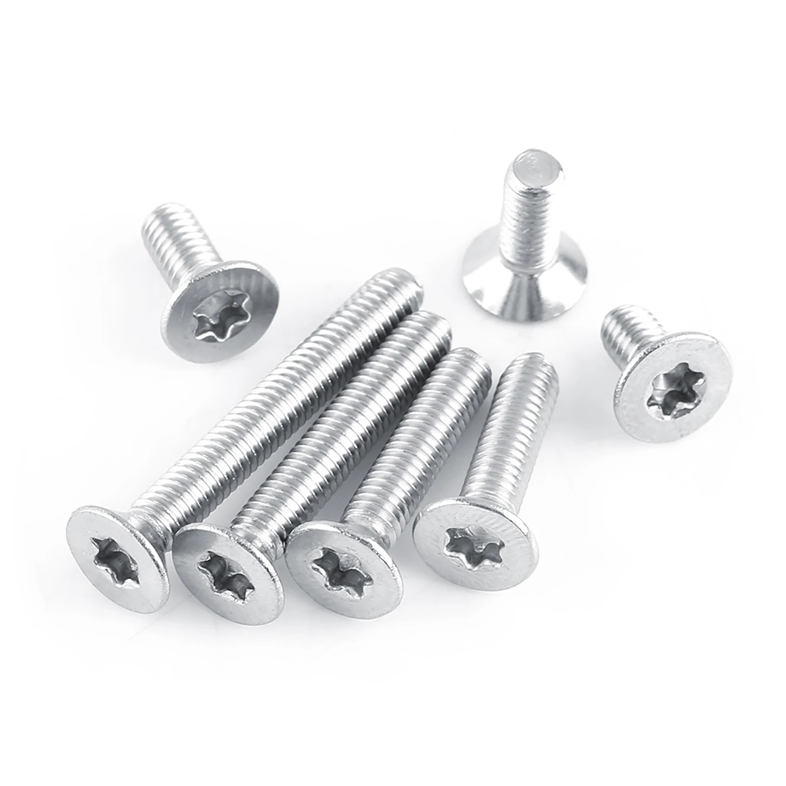 M4 Stainless Steel SS304 Flat Head Star Drive Machine Screws Bolts Flat Head Screw Stainless Steel Bolt Star Drive Screw