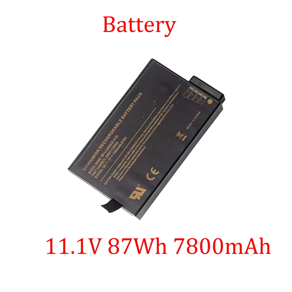 

Laptop Battery For Getac M230 X500 V100 V200 V1010 S400 Series Notebook 11.1V 87Wh 7800mAh Black New