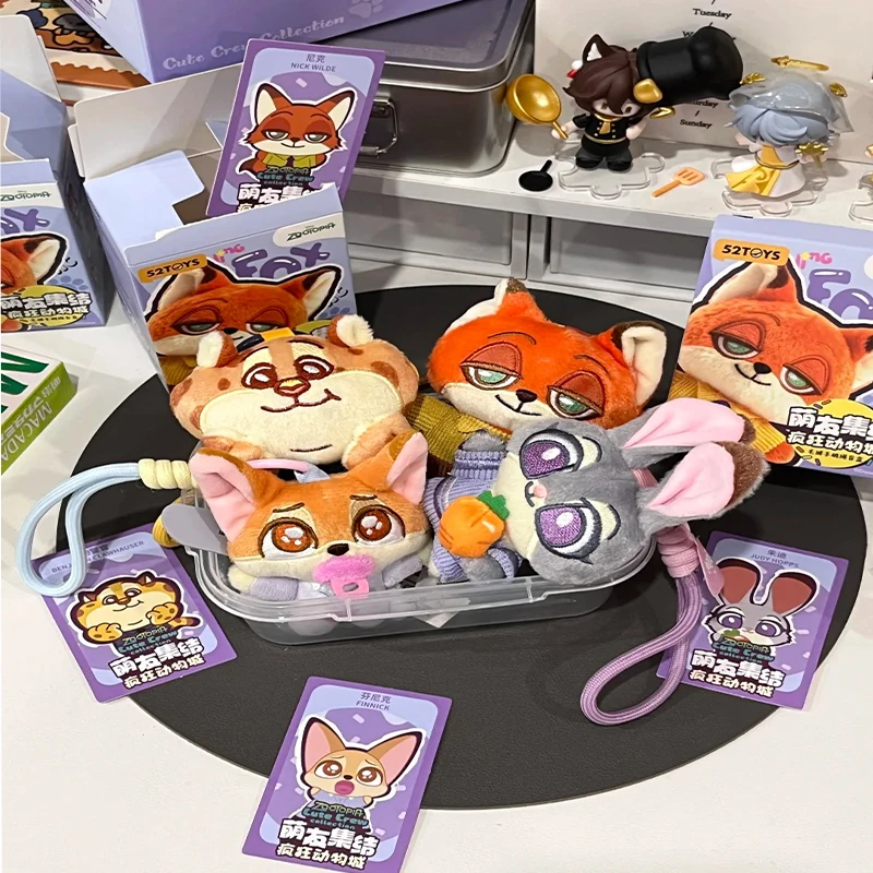 

Подлинная 52TOYS Zootopia Mengyou Series слепая коробка Kawaii сумка кулон веревка для мобильного телефона модная коллекционная игрушка для детей коллекционеров