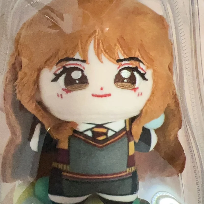 10cm Pluszowe Figurki Harry'ego Pottera Anime Malfoy Hermione Ron Cosplay Kreskówkowe Zabawki Bawełniane Breloczki Dekoracja Plecaka Prezent ACG