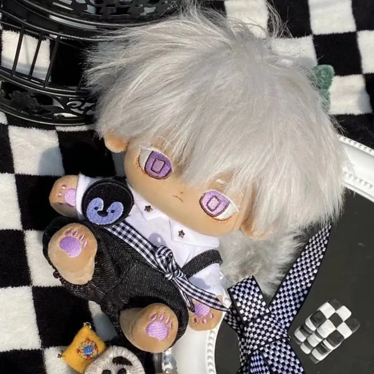 

20 см аниме Токио Мстители Курокава Изана черная кожа для мальчика плюшевая кукла тело косплей платье хлопковая коллекция кукол подарки на день рождения