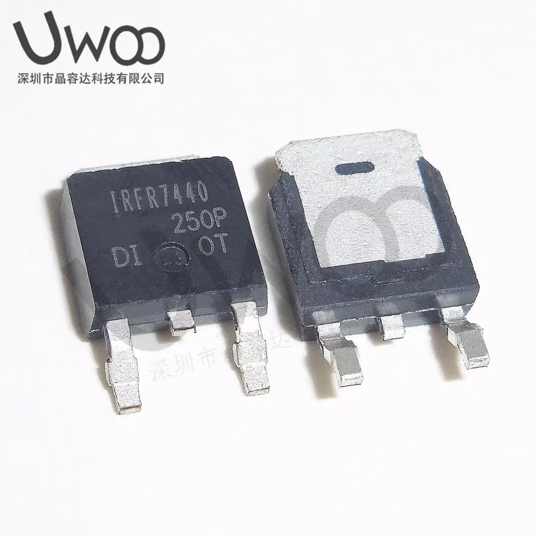 10PCS 100%New Original IRFR7440TRPBF IRFR7440 TO-252 N-channel 40V 90A FET MOSFE