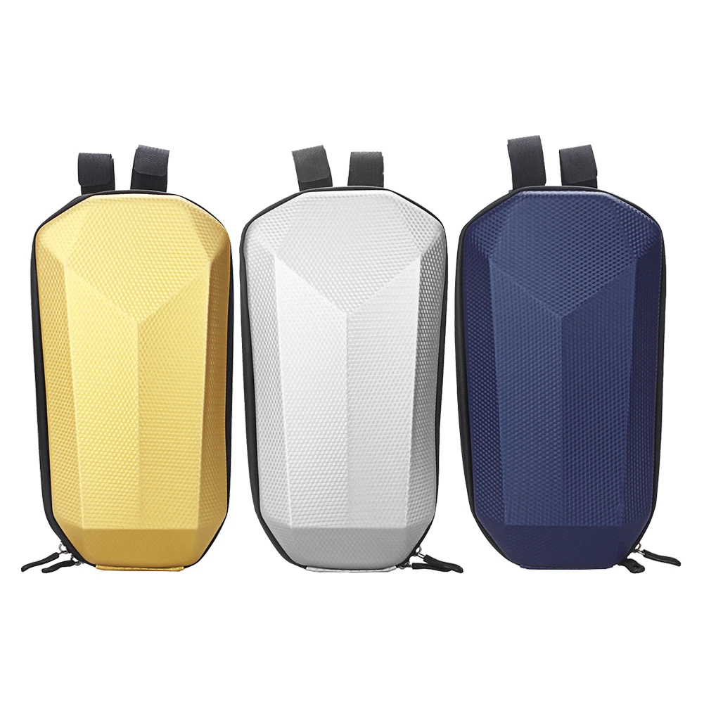 Electric Scooter Front Hard Shell Bag EVA Zipper Head Storage Hanging Package