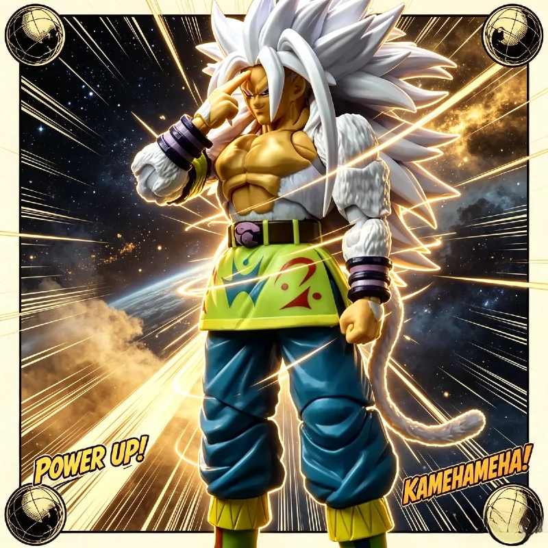 

【goods in stock】New Black Hole Toys Dragon Ball SSJ5 Goku Super Saiyan 5 Son Goku SHF Action Figure Collection Gift In Stock