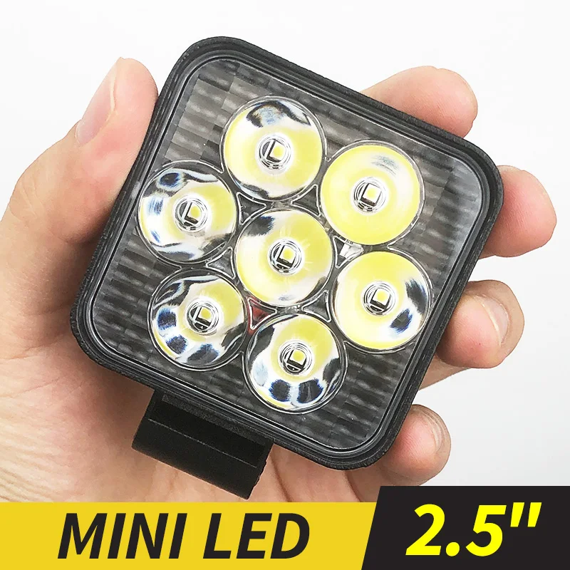 12V 24V Auxiliary Work Light Lights SMD for Jeep Truck Car SUV ATV Barra LED Headlights 4X4 Motorcycle Off Road Barra Spotlight