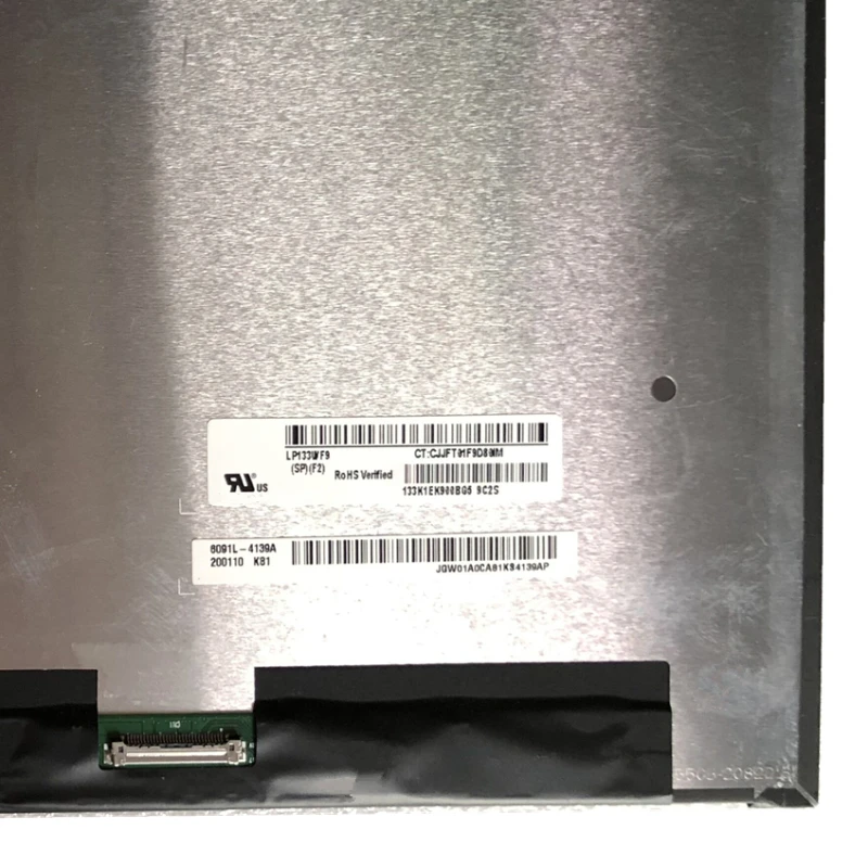 

LP133WF9 SPF2 13,3 дюйма IPS ЖК-экран для ноутбука со светодиодной матрицей 1920*1080 EDP 30 контактов 100% sRGB 5,0 1 обзор