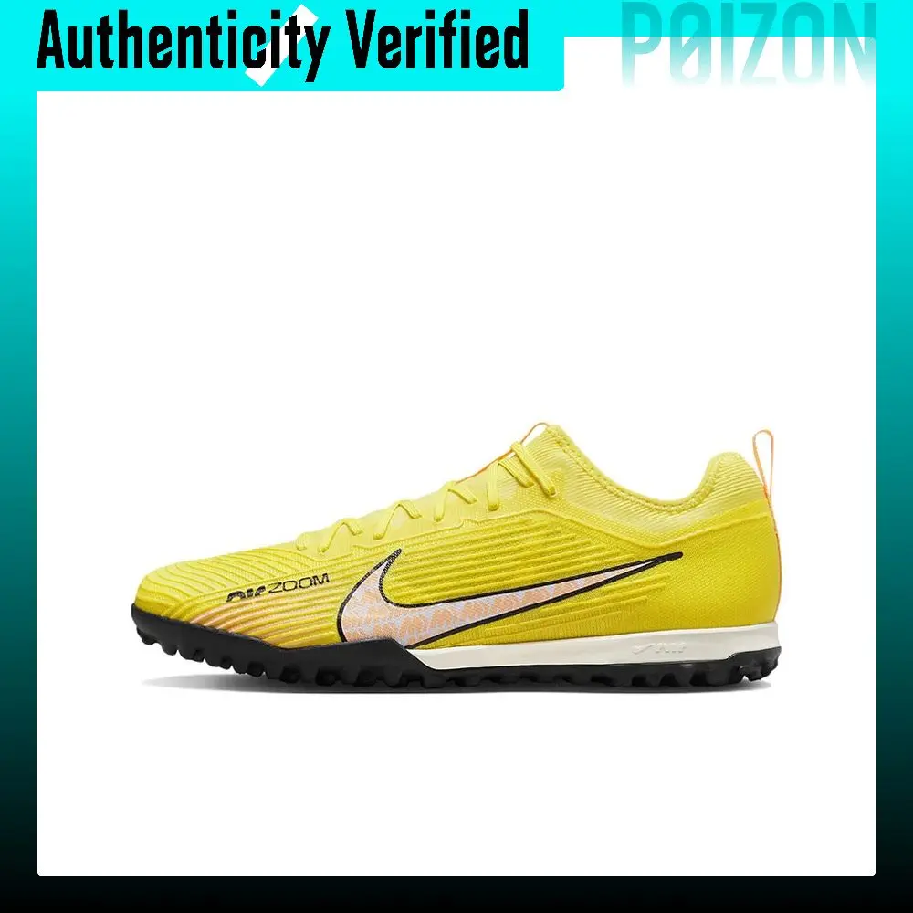 Nike Zoom Mercurial Vapor 15 Soccer Shoes Men's Low Top Yellow/Pink DJ5605-780