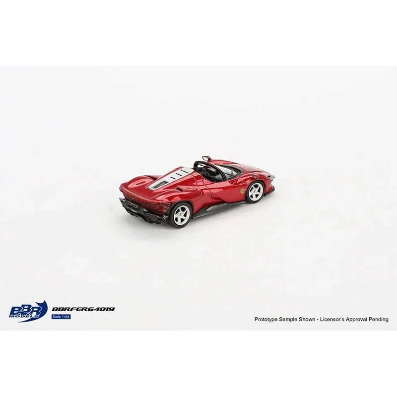 Przedsprzedaż BBR 1:64 Daytona SP3 Rosso Imola Diecast Diorama kolekcja modeli samochodów miniaturowa zabawka