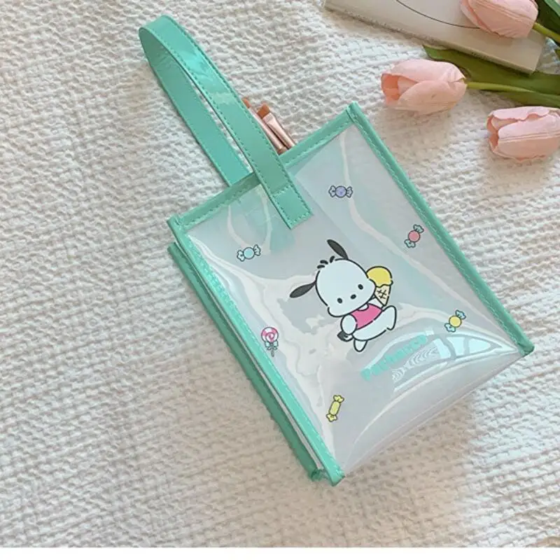 سانريو مرحبا كيتي بلدي ميلودي كورومي حقيبة يد حقيبة مستحضرات التجميل منتج رائج البيع منتج جديد Kawaii الكرتون في الهواء الطلق الحرم الجامعي الكبار #5