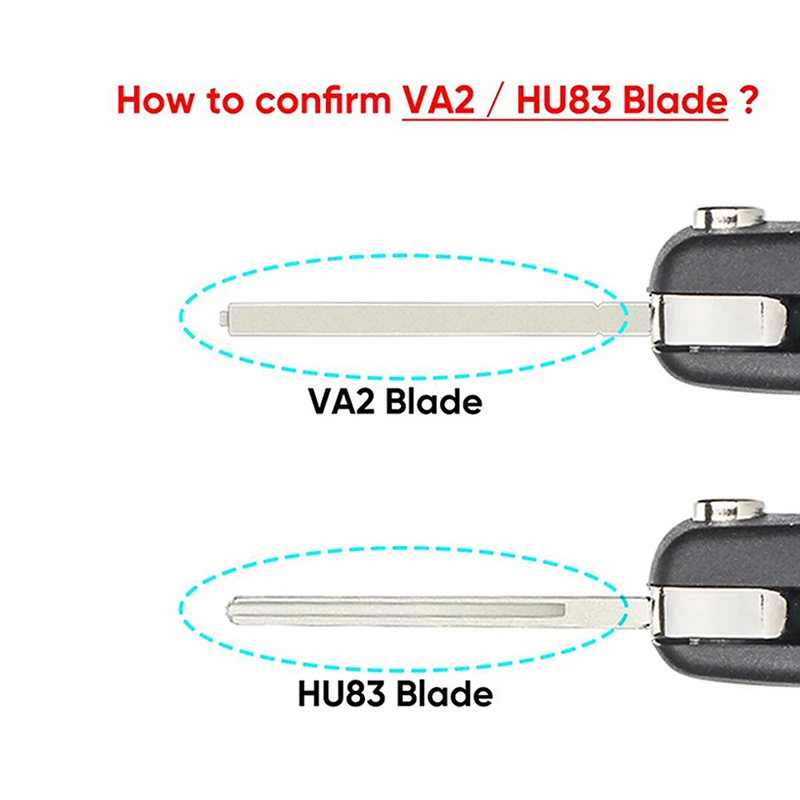 Car Accessories 2/3 Button Remote Key Fob Case For Citroen C2 C3 C4 C5 C6 DS3 Berlingo For Peugeot Partner Expert CE0536 CE0523