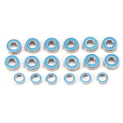 18PCS Rubber Sealed Ball Bearing Kit for Tamiya M-05 M-06 M05 M06 RC Dancing Rider Upgrades Parts Accessories