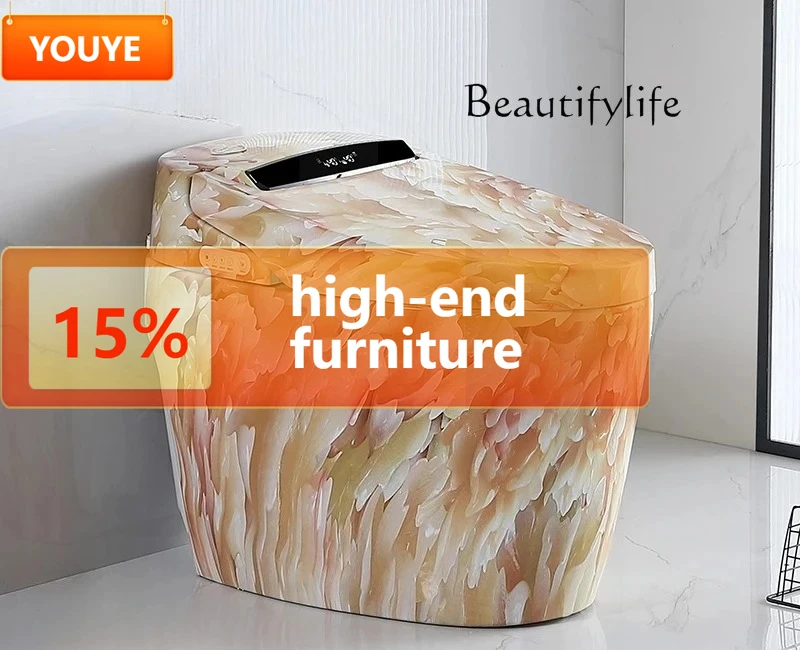 مرحاض J Color الذكي المتكامل الأوتوماتيكي بدون حدود لضغط الماء، مرحاض صوتي كهربائي #1