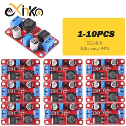 1-10pcs XL6019 5A DC-DC Step Up Power Module Boost Volt Converter 3.3V-35V To 5V 6V 9V 12V 24V