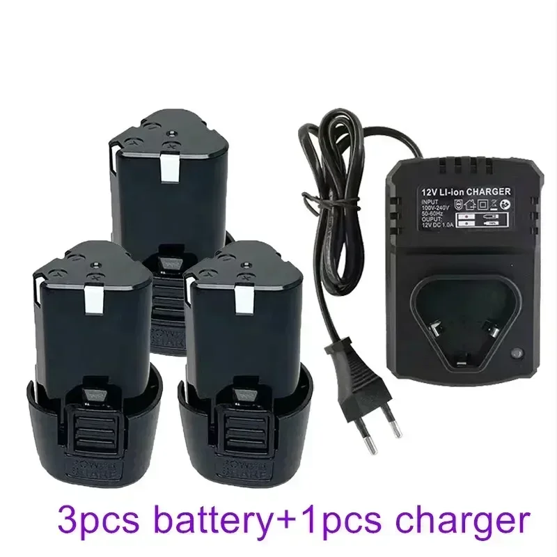 100% Nieuwe 12V 9800mAh type B elektrisch gereedschap universele oplaadbatterij, elektrische schroevendraaier, elektrische boor lithium-ion batterij