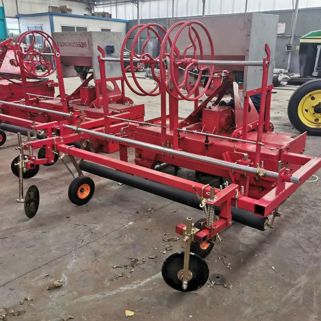 Vegetable Sweet Potato Laminating Ridge Machine Ridging And Mulching Machine Agriculture Greenhouse Mulch Film