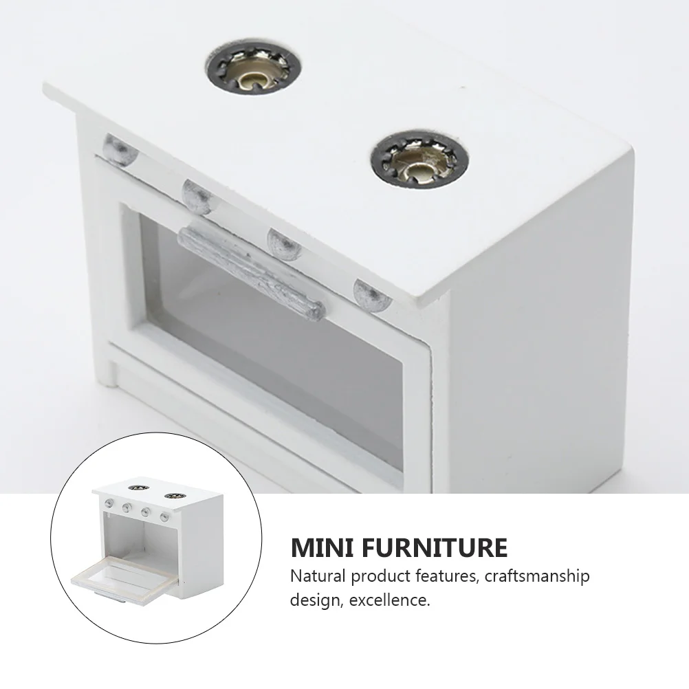 1pc modelo de móveis mini casa móveis fogão a gás móveis em miniatura mini fogão a gás mini móveis mini adorno