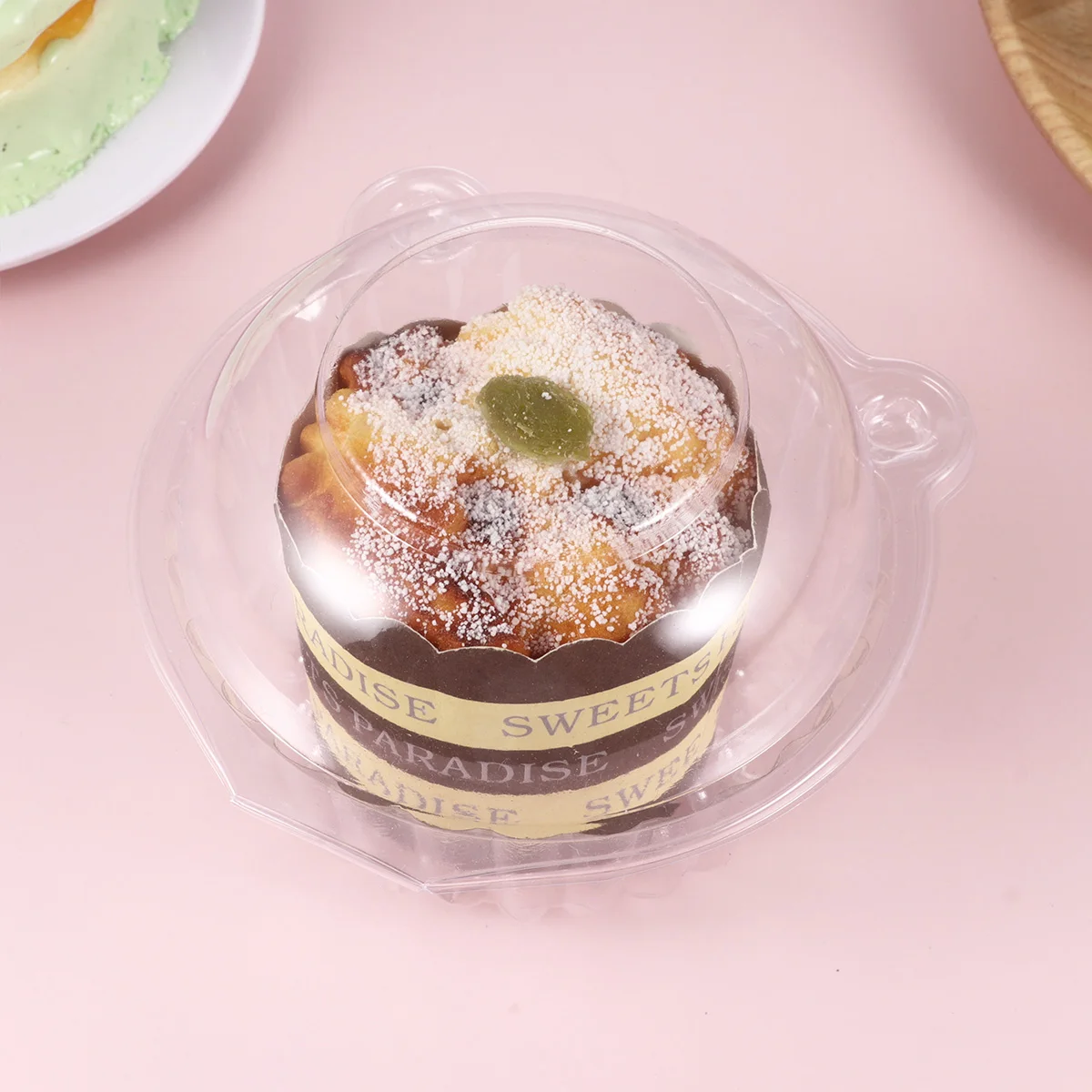 

Пластиковые коробки для торта в форме совы, прозрачные одноразовые контейнеры для кексов для вечеринок, десертов, выпечки, водонепроницаемые