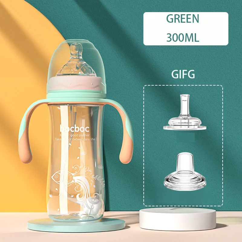 3 Uses for One Bottle Baby Bottle High Quality Pp Bottle for Baby Milk Bottle Feeding Bottle Cute Water Bottle for Child