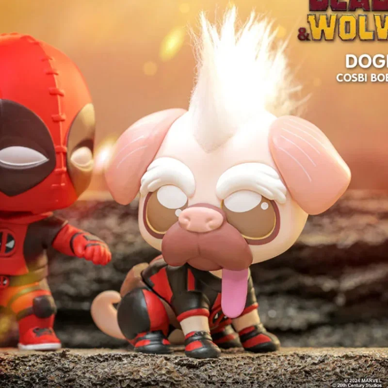 ฟิกเกอร์ Deadpool และ Wolverine blind BOX Q สไตล์ Deadpool กล่องลึกลับ Kawaii สำหรับตุ๊กตาของขวัญเด็ก