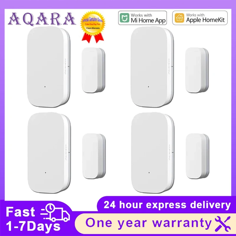 Original Aqara Door Window Sensor ZigBee Wireless Connection Smart Door Sensor Works With Mi Home HomeKit For Xiaomi Android iOS