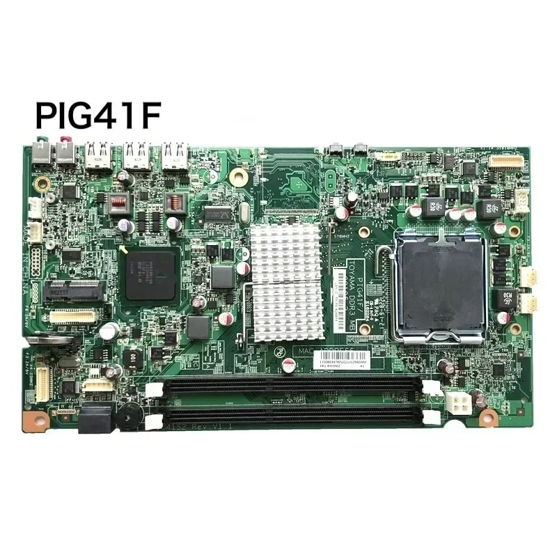 For Lenovo A70Z A7000 All-in-one Motherboard 89Y0902 L-IG41S2 PIG41F Mainboard 100% Tested OK Fully Work Free Shipping