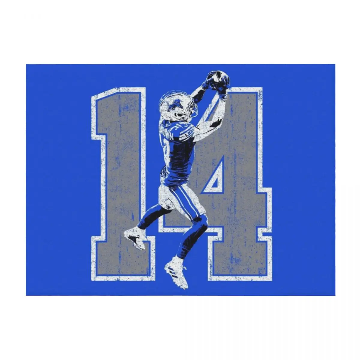 

Amon Ra St. Brown Throw Blanket Blankets For Sofas Sofas heavy to sleep christmas decoration Blankets