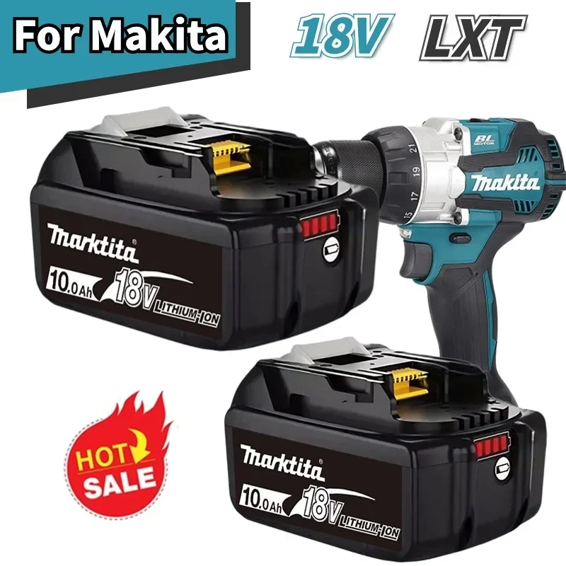 

Original for Makita 18V 6.0/8.0/10.0Ah Li-Ion Battery for Makita BL1830 BL1815 BL1860 BL1840 Replacement Power Tool Battery