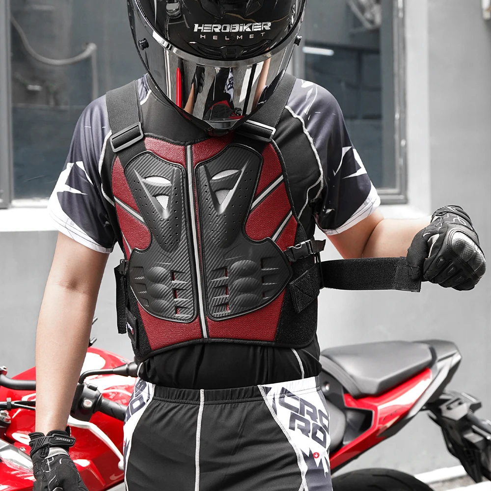 درع الدراجات النارية لجميع المواسم، حماية الصدر والظهر للرجال والنساء، جهاز حماية ركوب الدراجات على الطرق الوعرة #3