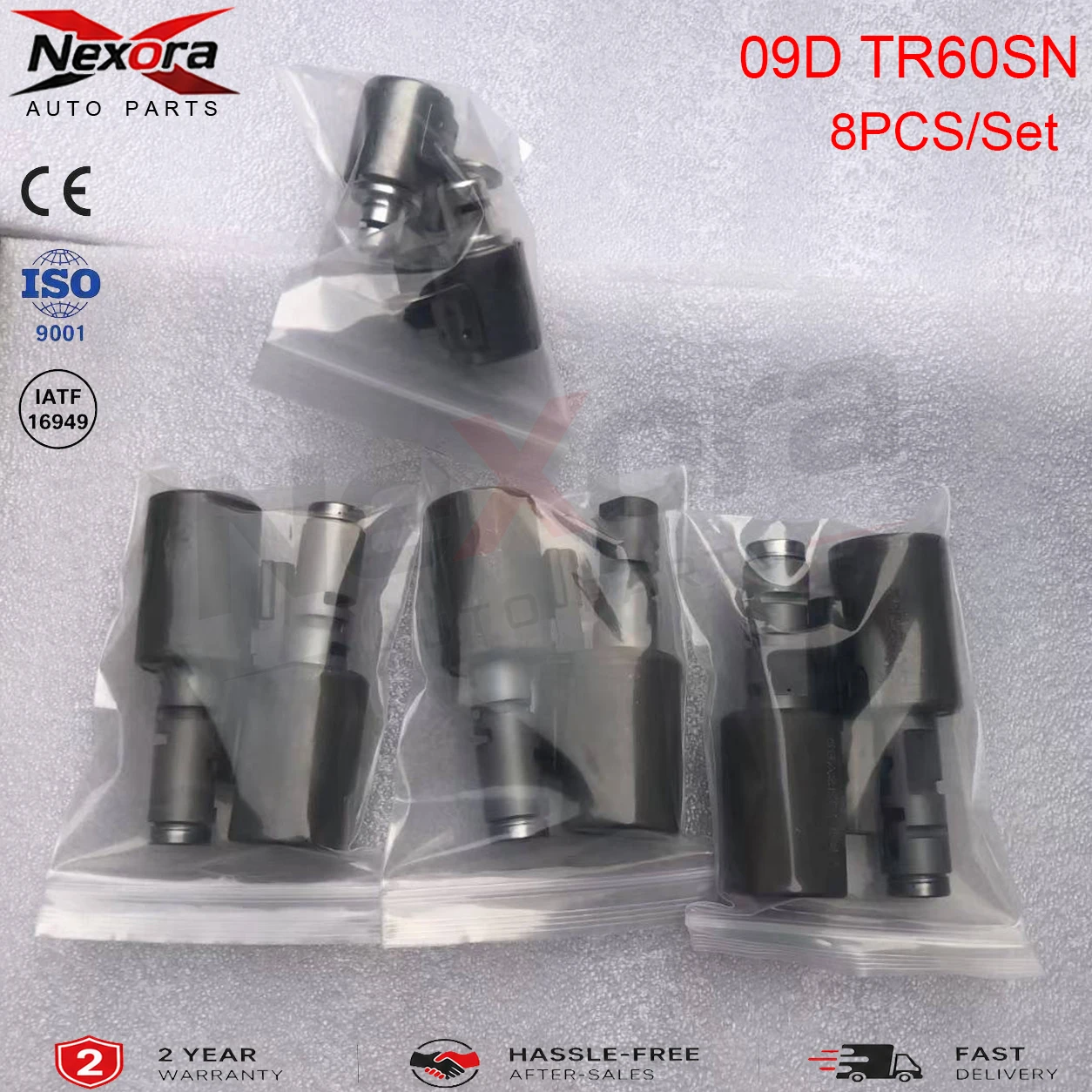 New High‑Quality 09D TR60SN Automatic Transmission Solenoid Valve For VW Audi Porsche 2001-2010 Car Accessories