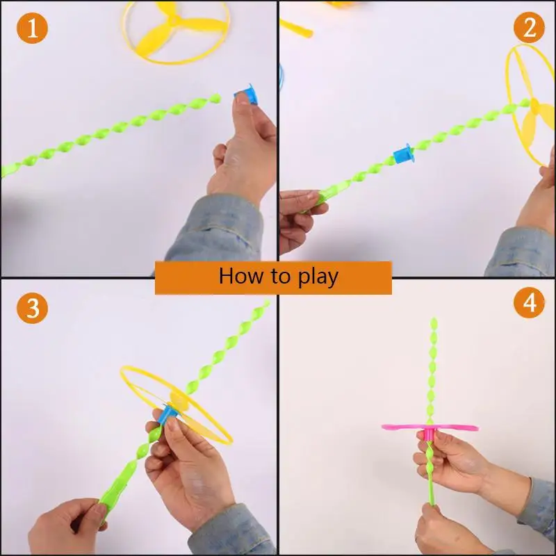 Lance-fusée à disque volant pour enfants, jouets sensoriels amusants d
